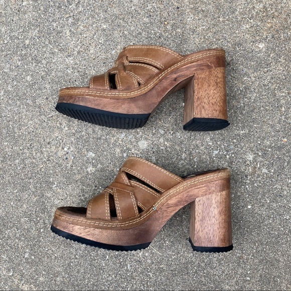 bongo chocolate brown platforms